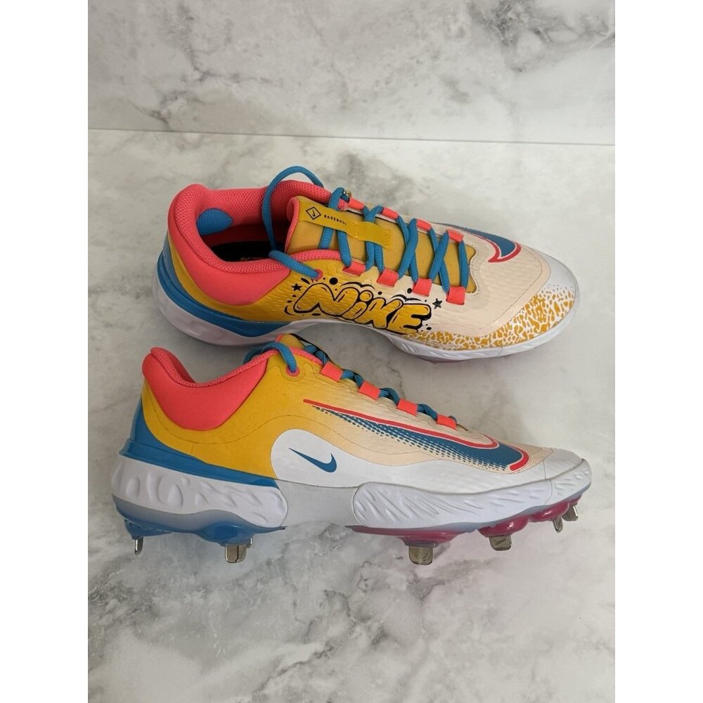 Nike x RBI Exclusive Alpha Huarache Elite 3 Low Baseball Cleats Men’s Sizes - Picture 1 of 8